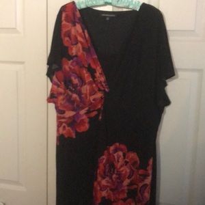 Flutter Sleeve Floral Dress